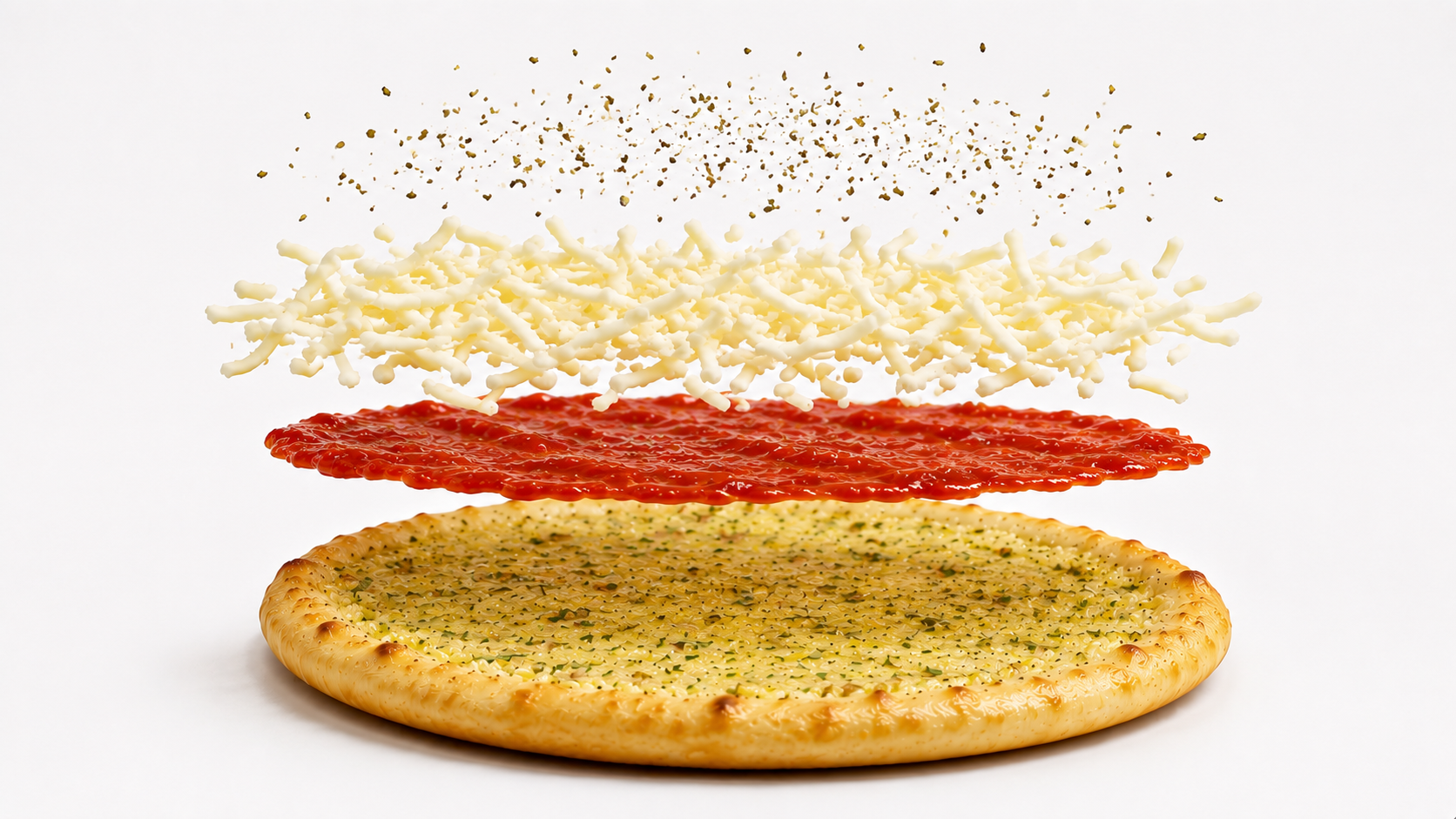 Cheese & Tomato garlic pizza bread