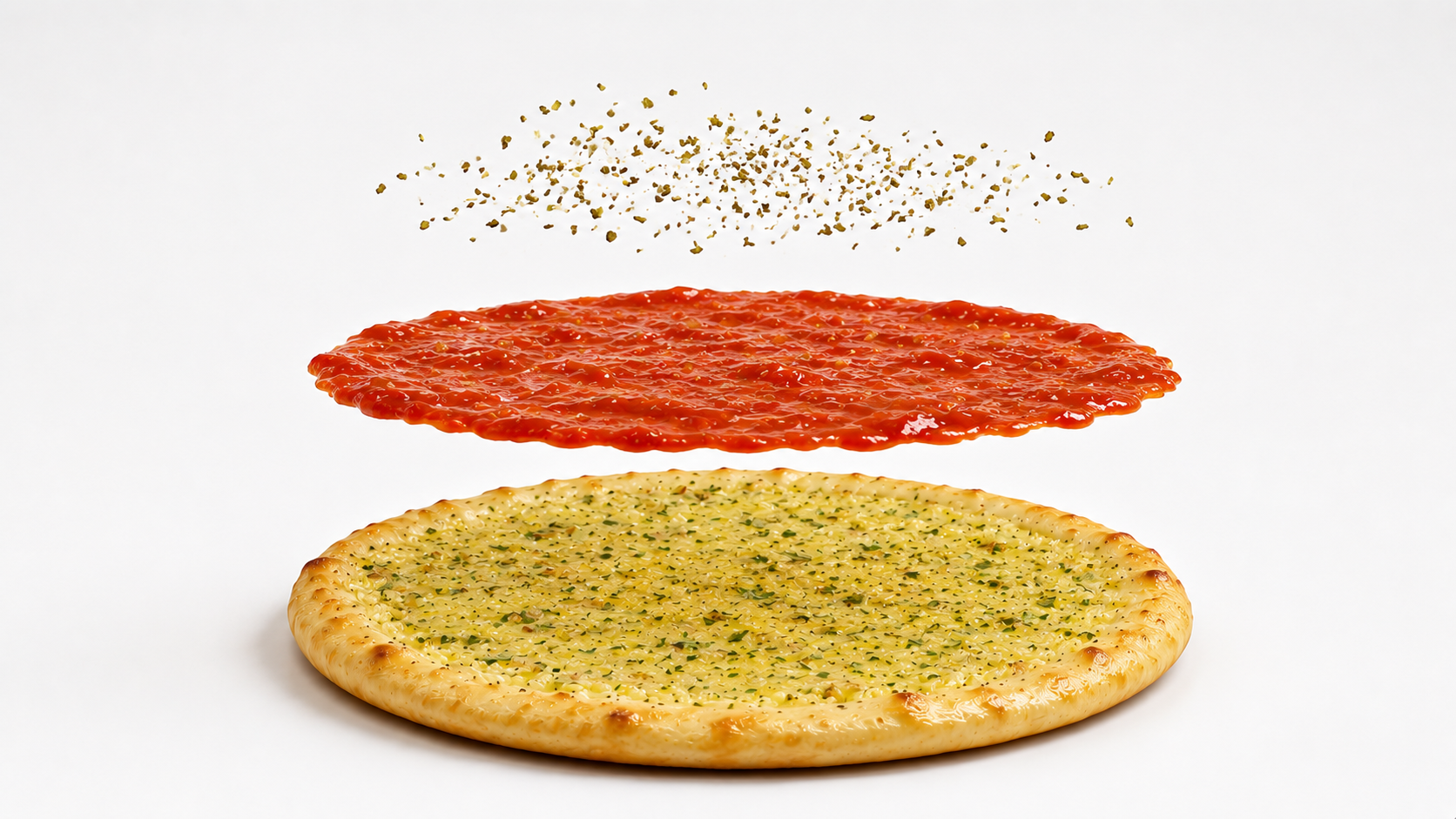 Tomato garlic pizza bread