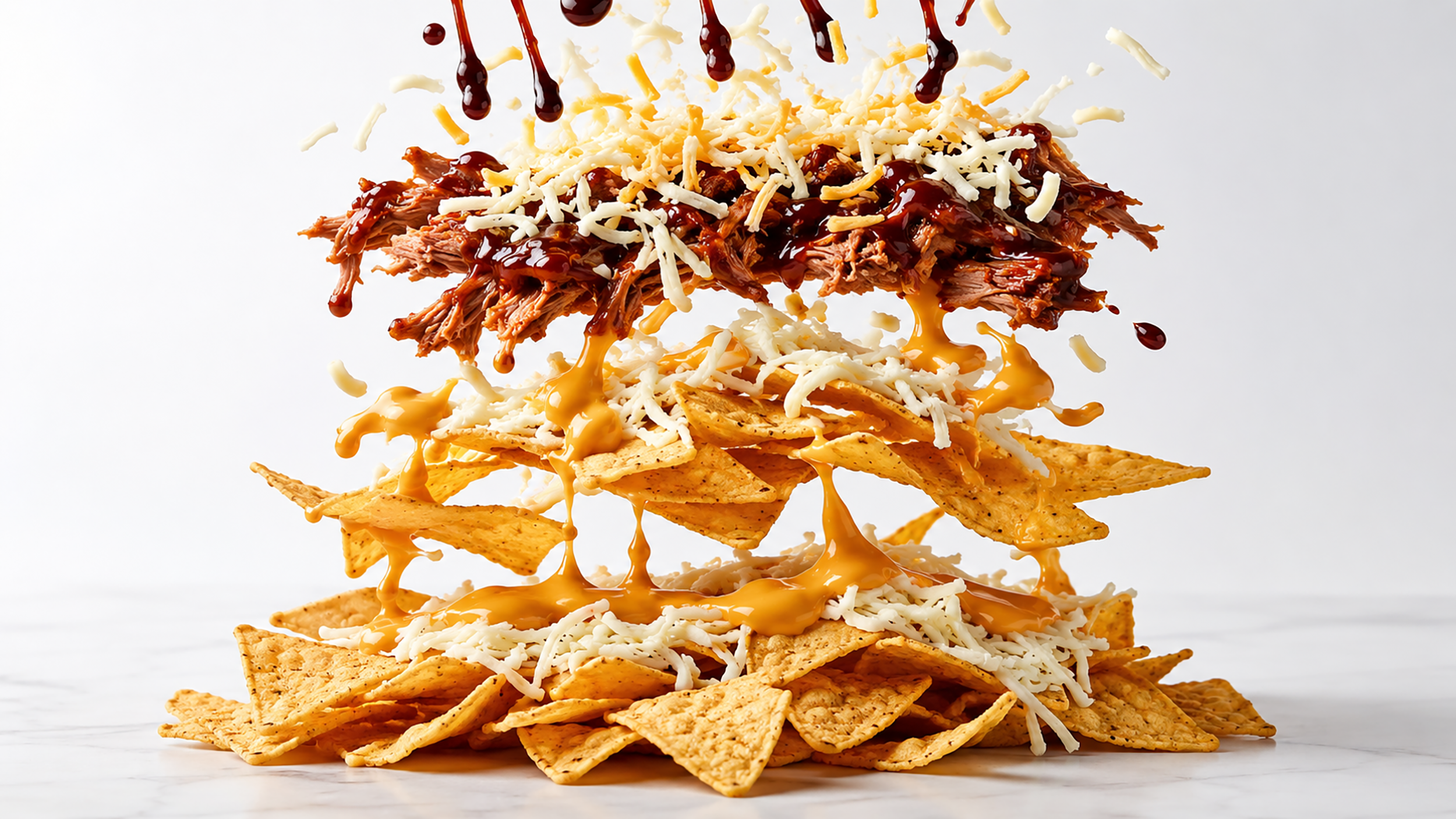 Pulled Pork loaded nachos